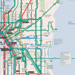 Seattle Transit Map