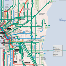 Seattle Transit Map