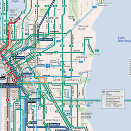 Seattle Transit Map